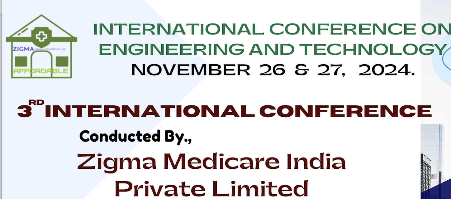 International Conference on Engineering and Technology 2024 International Conference Poster